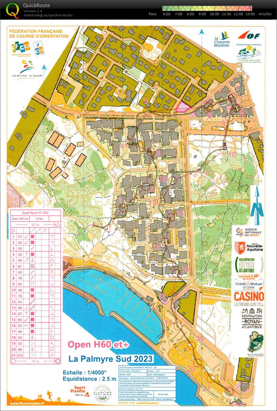 23-63 Franska Mästerskapen CF sprintkval (2023-10-28)