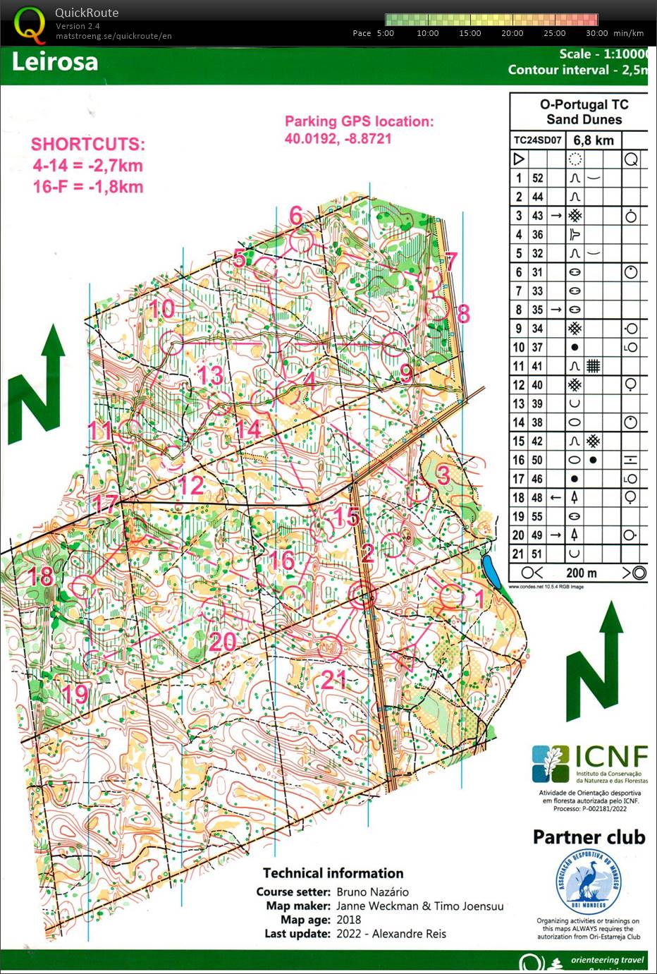 T 24-07 kartpromenad Leirosa (16/02/2024)