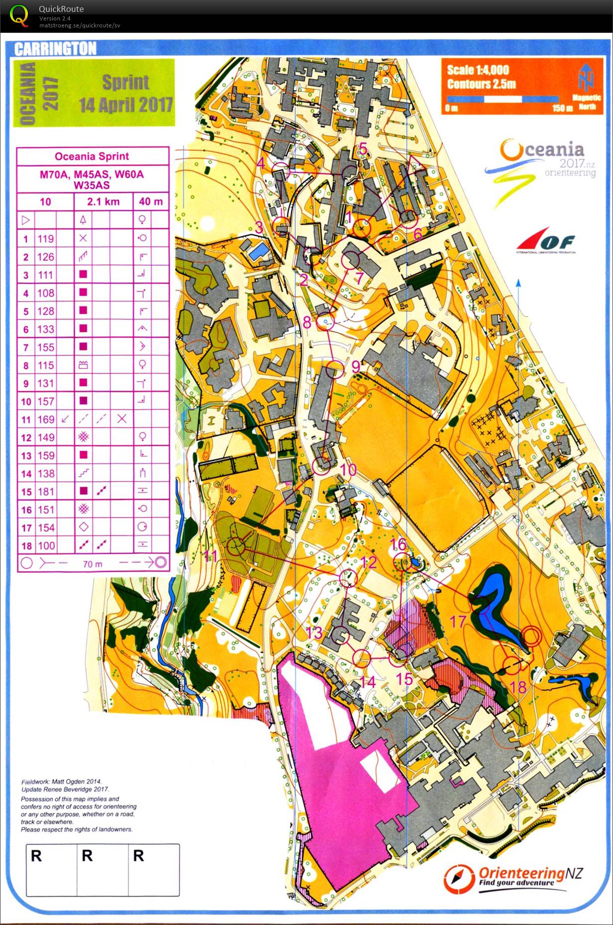 17-17 Oceania Sprint (2017-04-14)