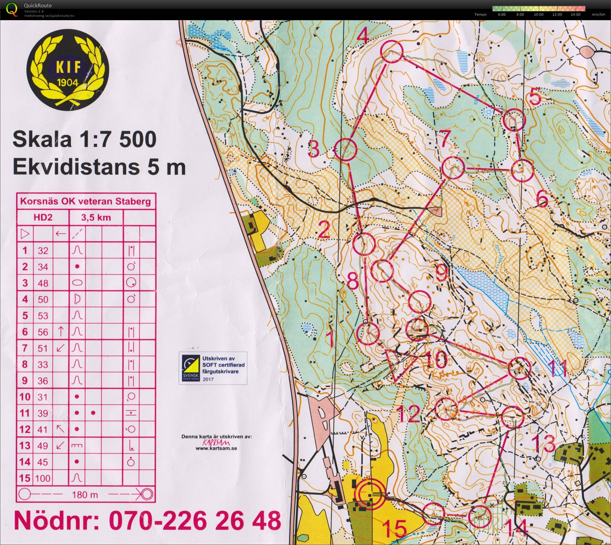 17-37 Dala Veteran OL Korsnäs (2017-05-23)