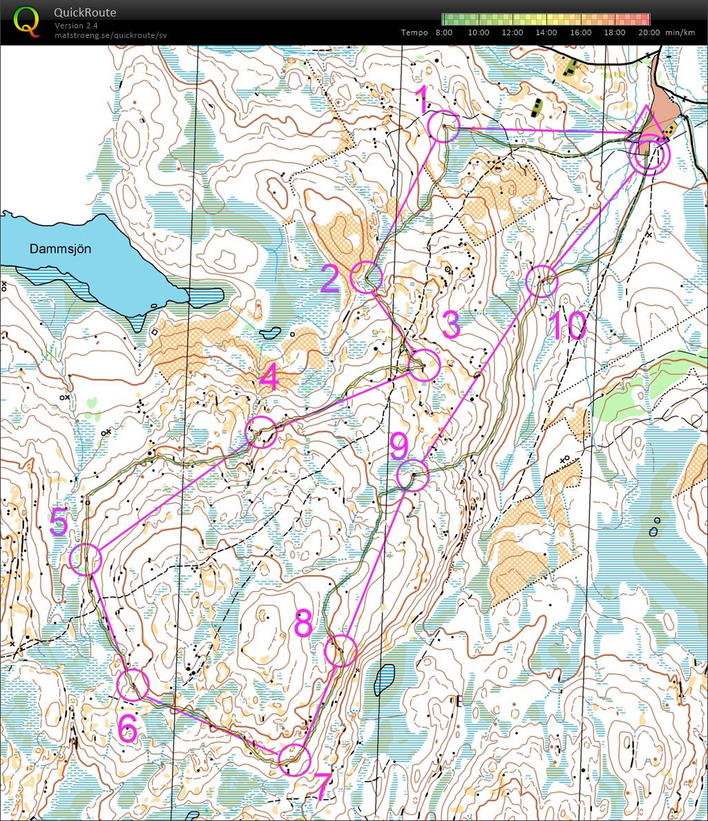 T 17-9 Träning i Gyllbergen (2017-06-11)
