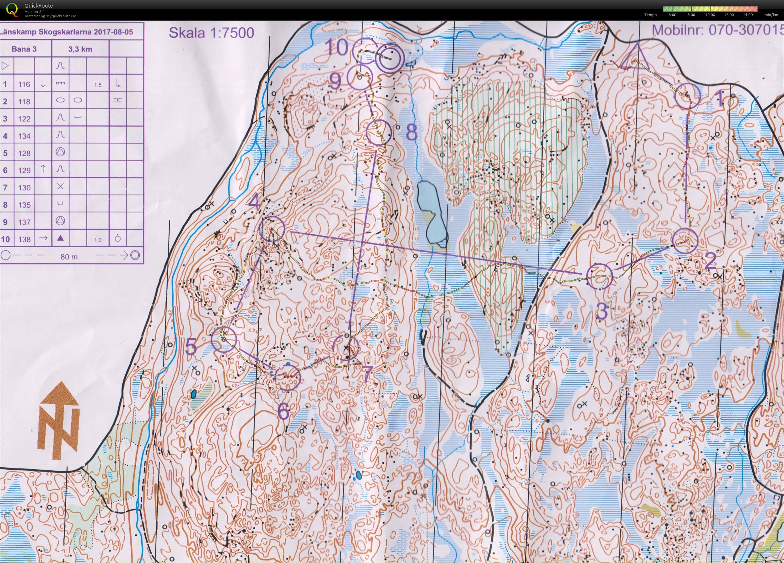 17-59 Länskamp SKK mot Västmanland (2017-08-05)