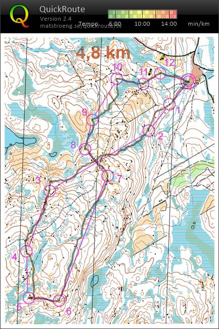 T 18-2 OL-träning i Gyllbergen (2018-05-24)