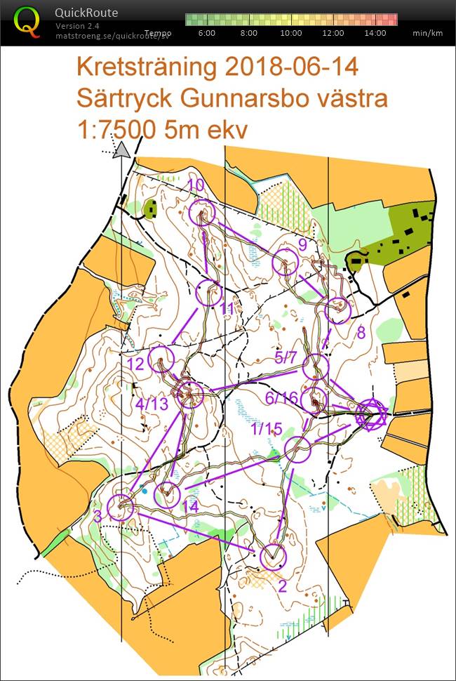 T 18-6 Kretsträning Gunnarsbo (2018-06-14)