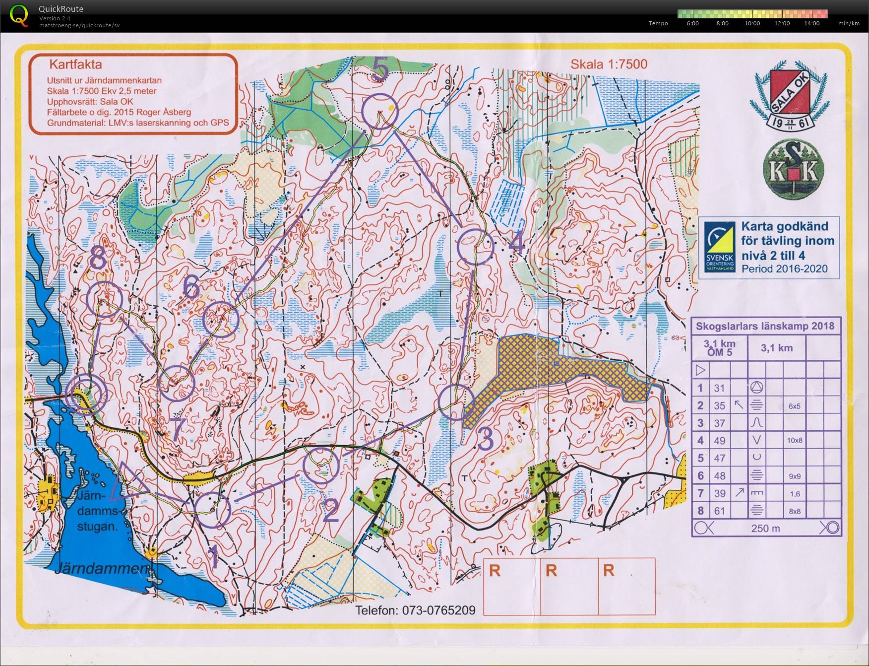 18-26 Länskamp Skogskarlarna mot Västmanland (2018-06-16)