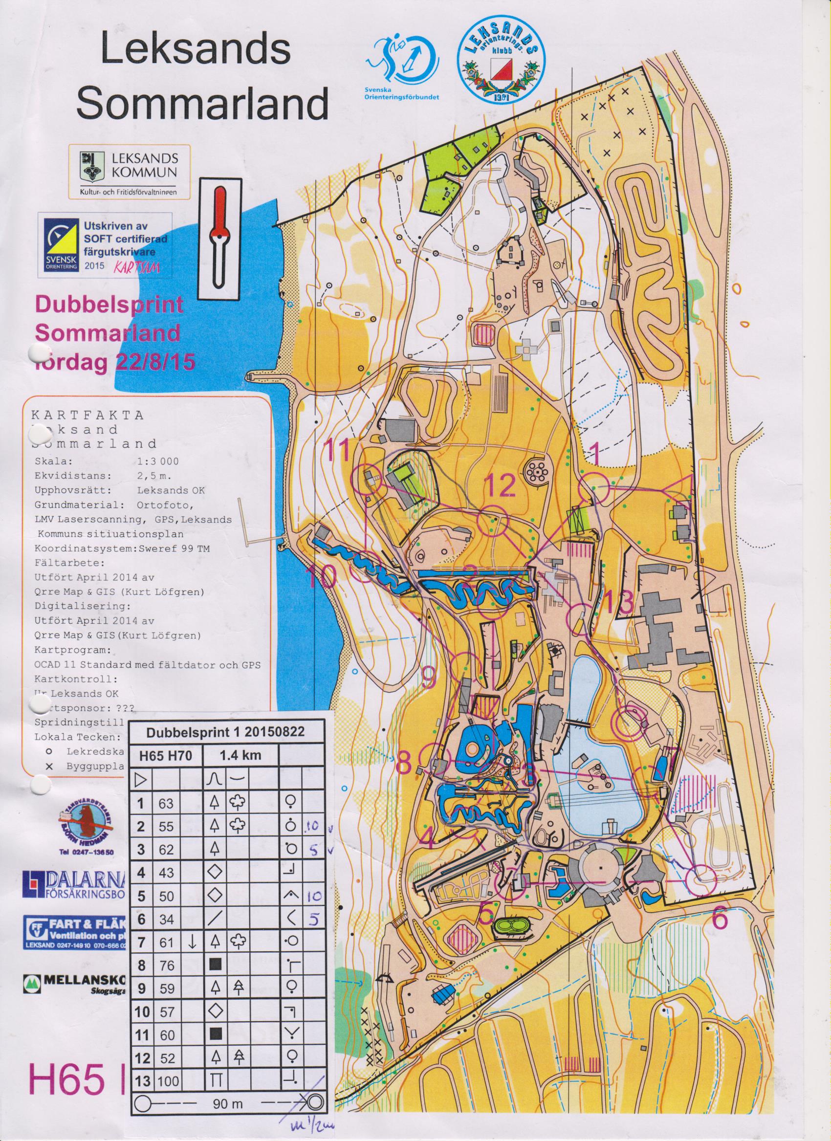 15-73 Dubbelsprint 1 Sommarland (2015-08-22)