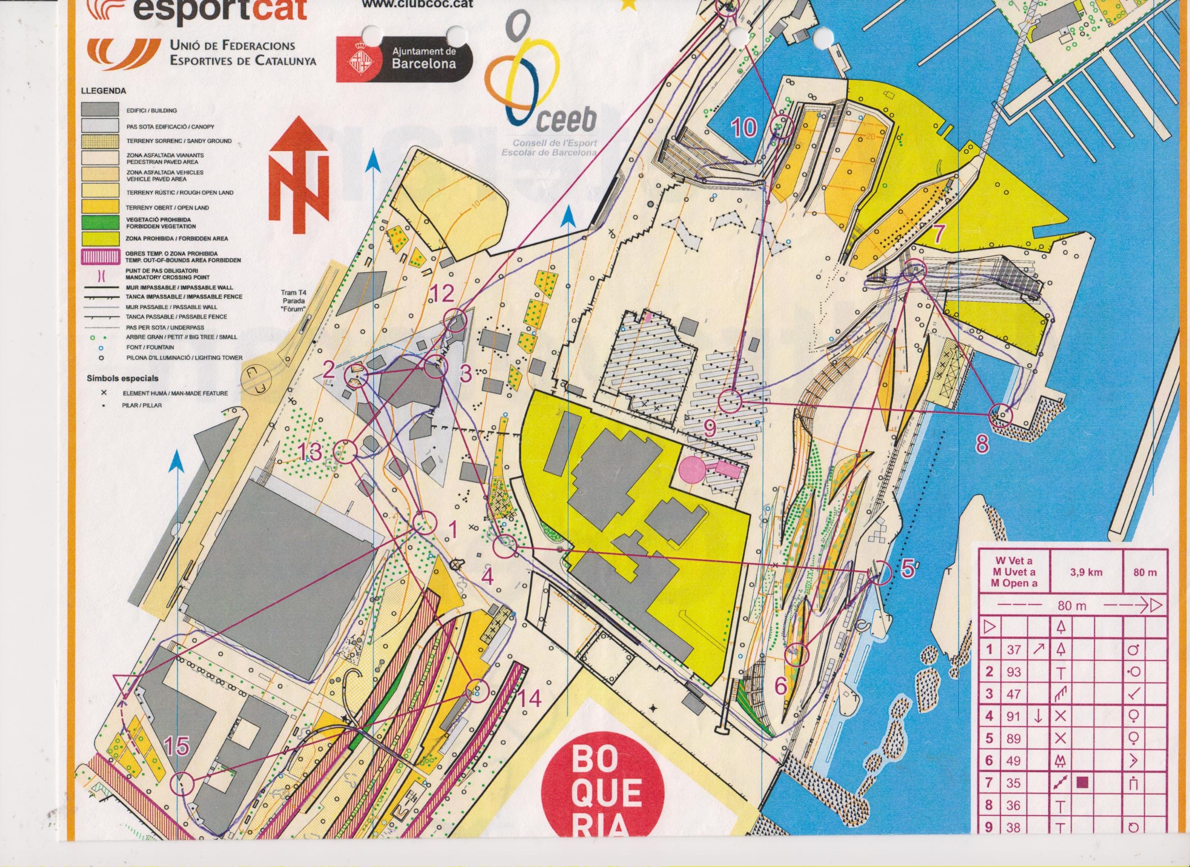15-102 Höst-Öst Barcelona City Race 1A (2015-10-30)