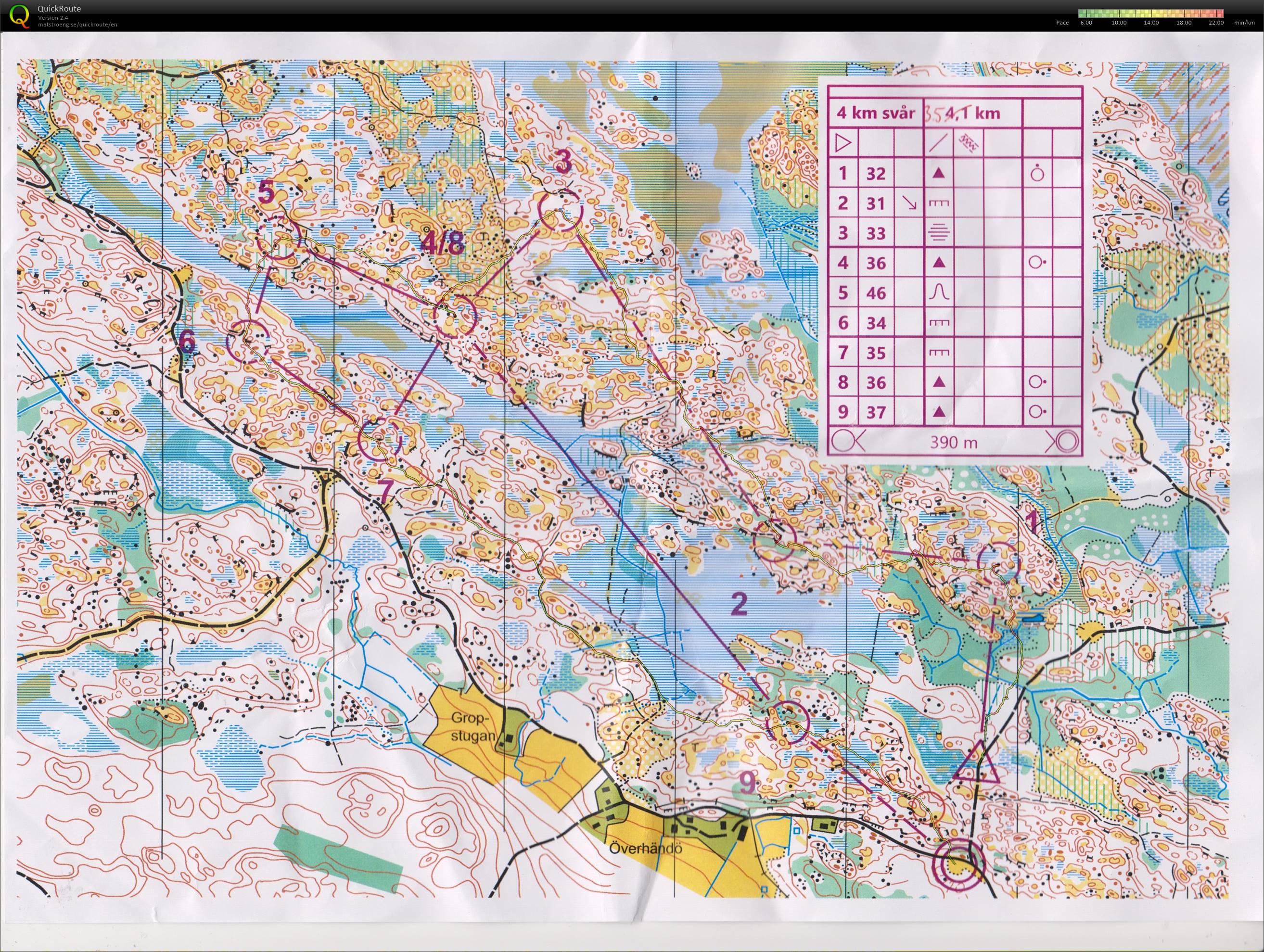 T 20-04 Coronaträning veckans bana Ärla (2020-04-13)