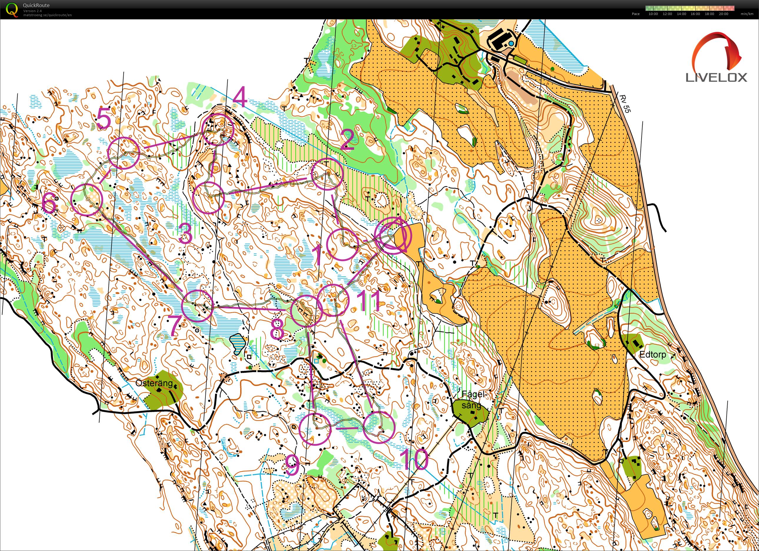 T 20-06 Coronaträning veckans bana Strängnäs (2020-04-17)