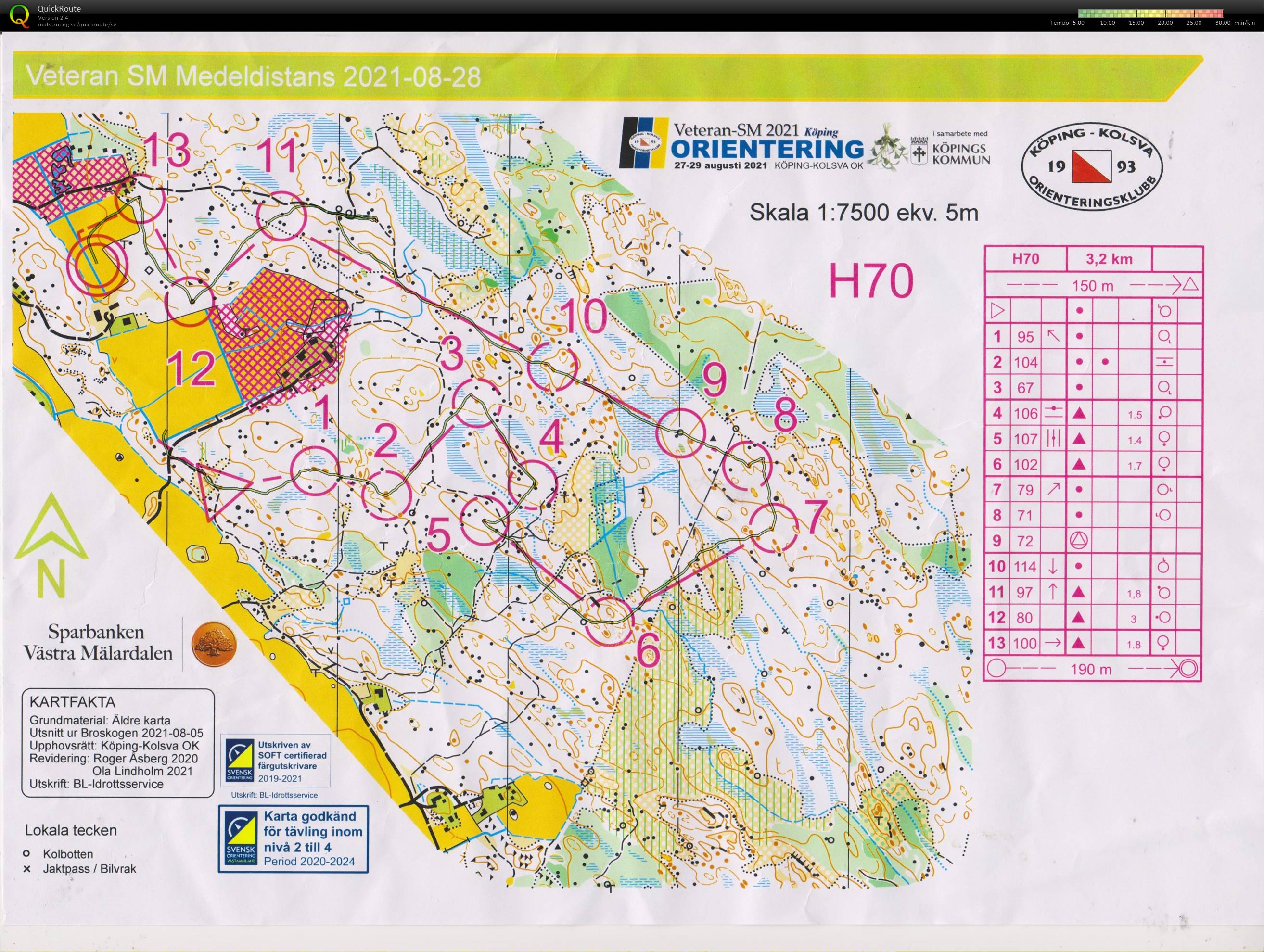 21-18 Veteran-SM Medel i Köping (2021-08-28)