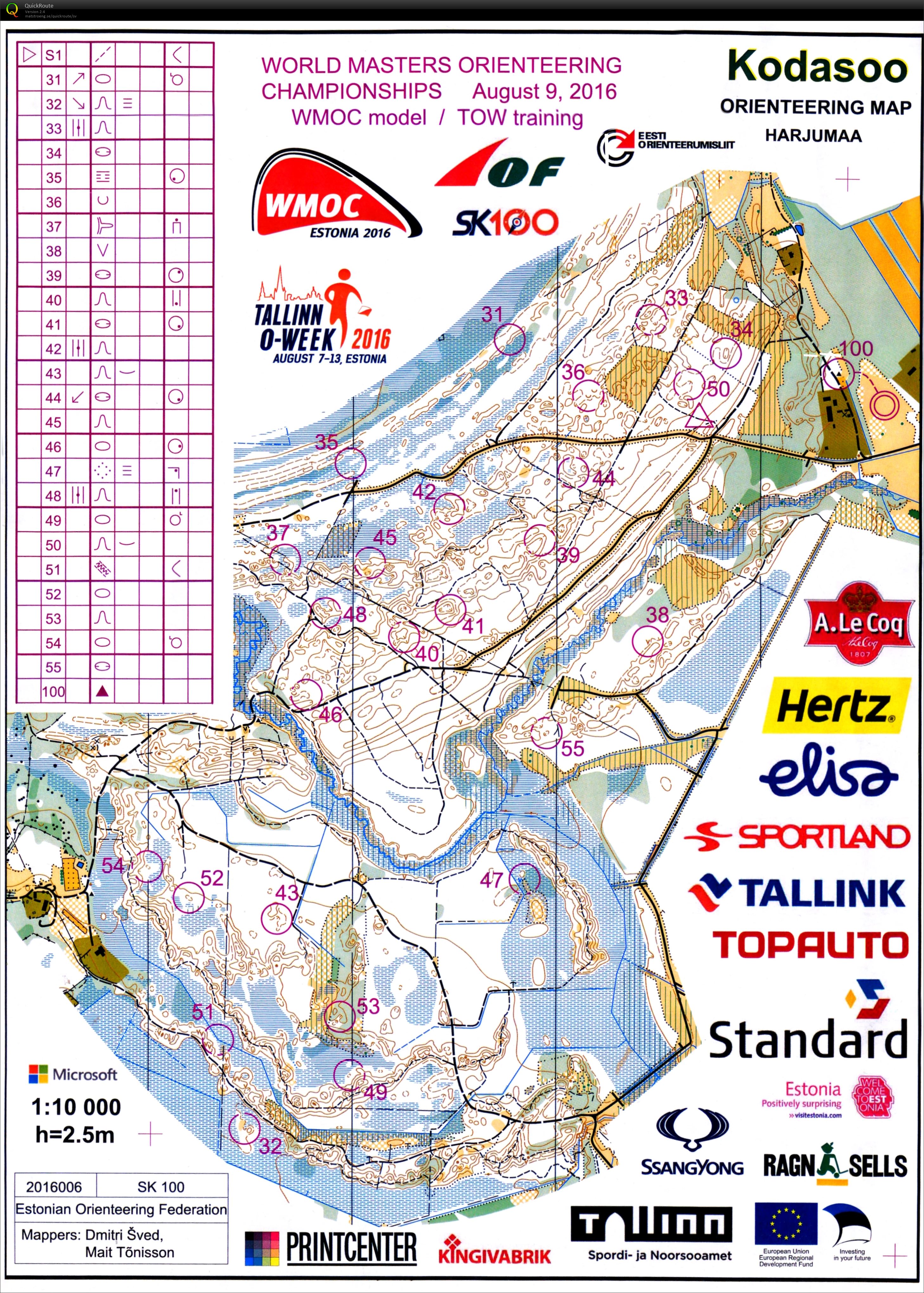 Model Event lång WMOC (2016-08-09)