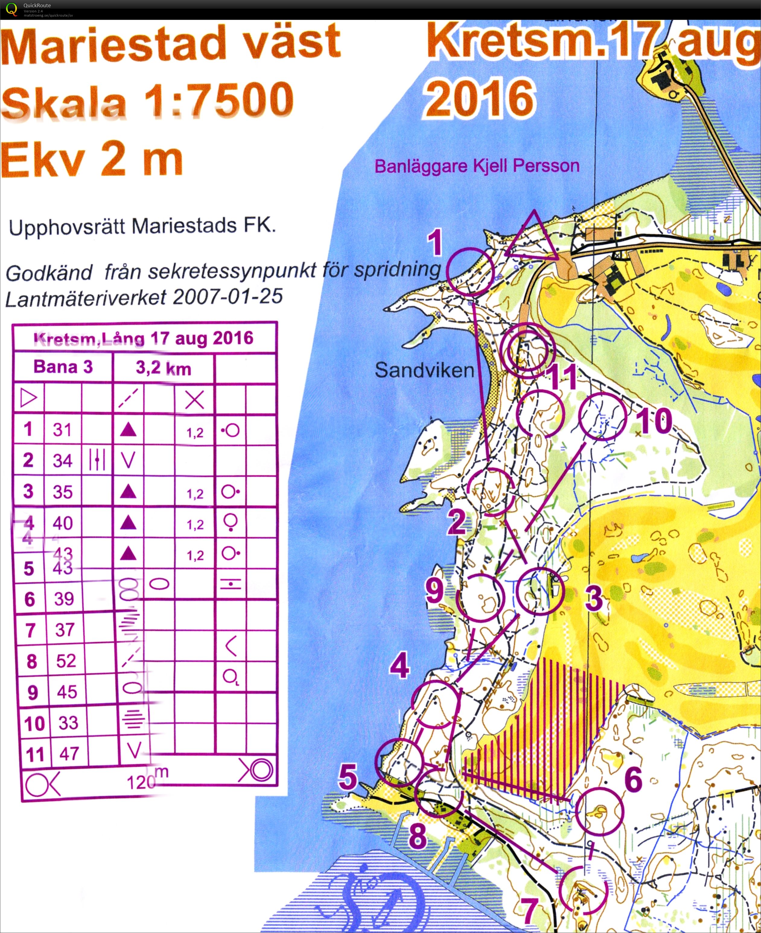 16-71 Mariestad öppet kretsmästerskap (2016-08-17)