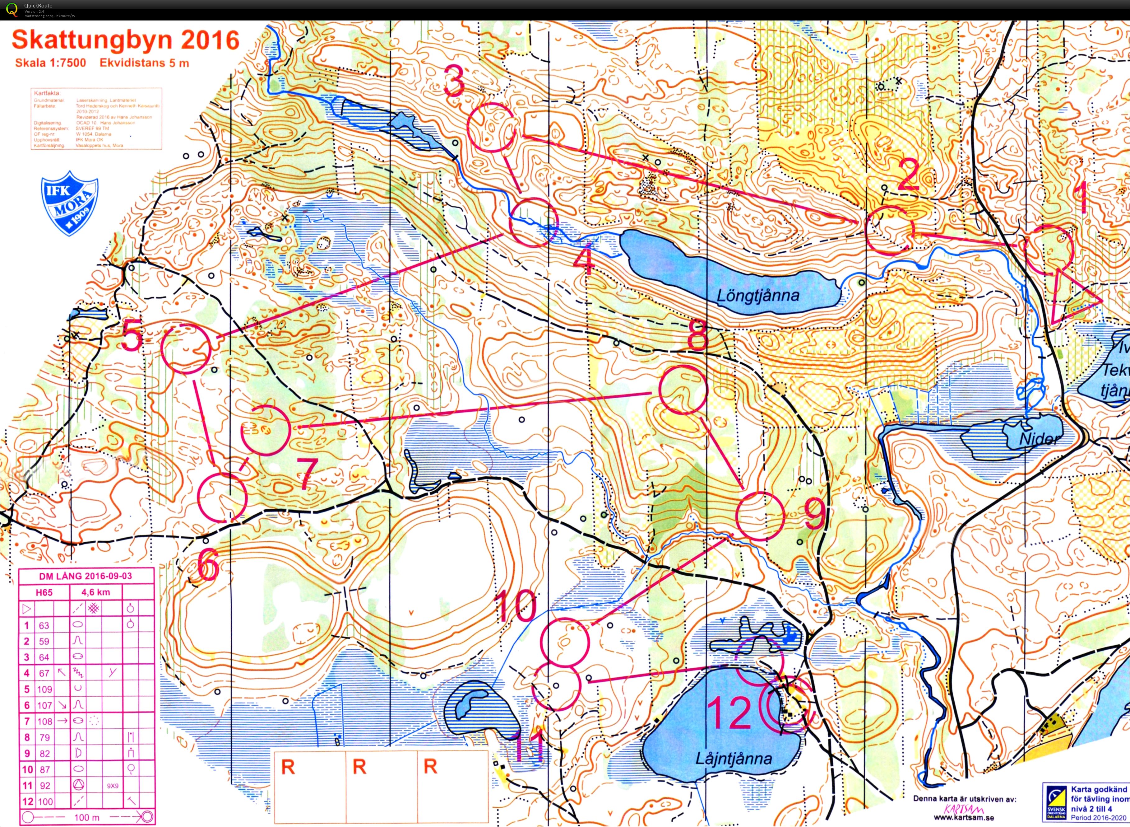 16-78 DM, lång Skattungbyn (2016-09-03)